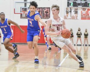 Wheeling Park slows pace but University escapes with 36-35 win